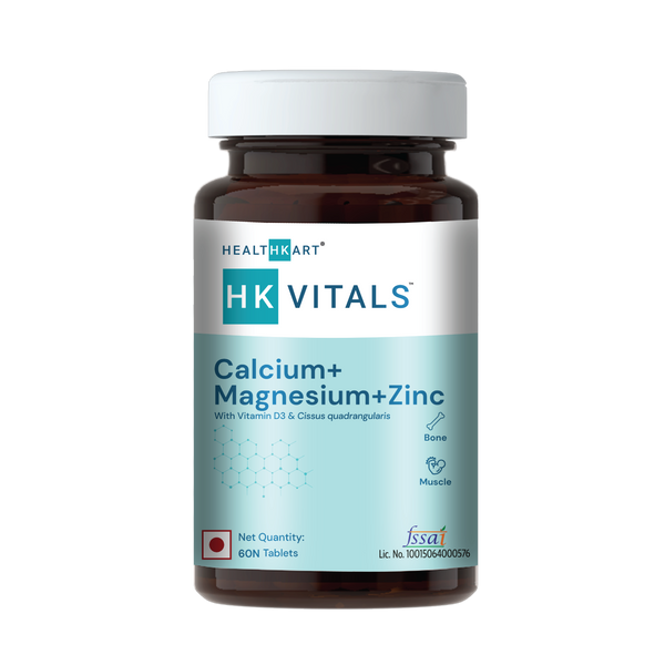 HK Vitals Calcium + Magnesium+ Zinc by HealthKart