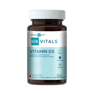 HK Vitals Vitamin D3 (2000 IU) by HealthKart